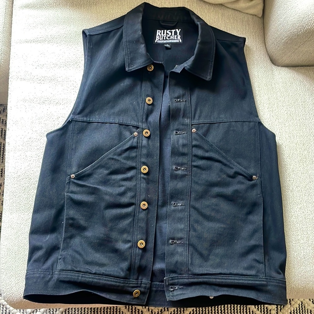 Rusty Butcher Vest